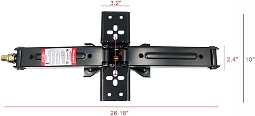 Miniatura 3 de Wheelpal Gato de tijera de nivelación estabilizadora para caravana de 24 pulgadas y 7500 libras (1 unidad)