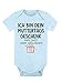 BesserBay Baby Body Geschenk für Mutter Blau 0-3M