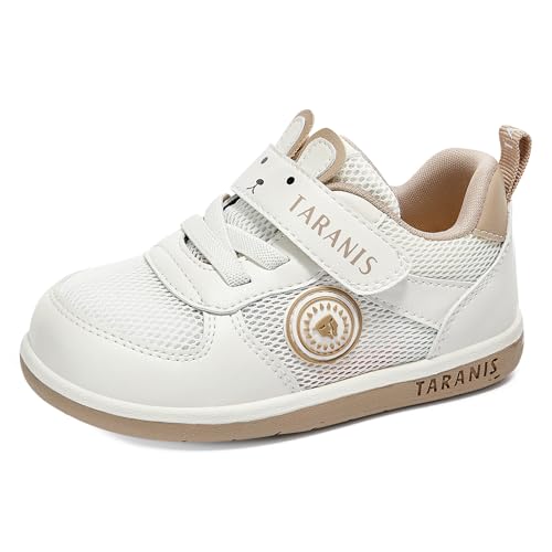 Boys Girls Sneaker Lightweight Tennis Shoes Toddler Leather Uniform Dress Shoes