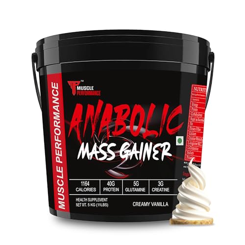 Image of Anabolic Mass Gainer 5kg, Creamy Vanilla