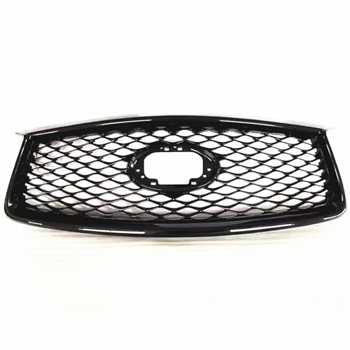 Parrilla delantera premium estilo panal negro mate para Infiniti QX50 4 puertas