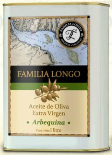 Extra Virgin Olive Oil - Arbequina Variety - 1 Liter Can