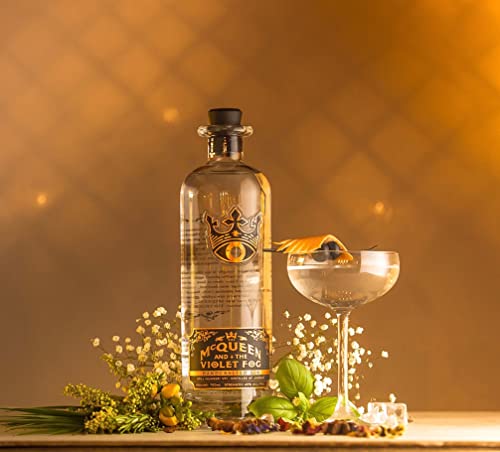 McQueen and the Violet Fog Handcrafted Gin 40% Vol. 0,7l in Geschenkbox – Bild 4