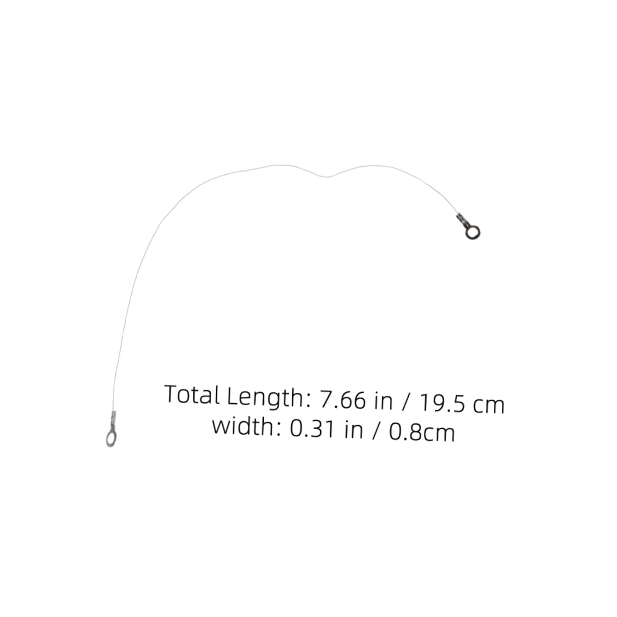 FUNOMOCYA Bread Cheese Cutting Guide 10pcs Cheese Slicer Wire Replacement for Slicers for Home Kitchen