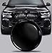 Price comparison product image SkinoEu Front Hood Trunk Tuning Badge 82mm Compatible with BMW Emblem 51767288752 Black EX 13