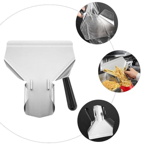Cuchara de cocina para palomitas que evita derrames de comida 7