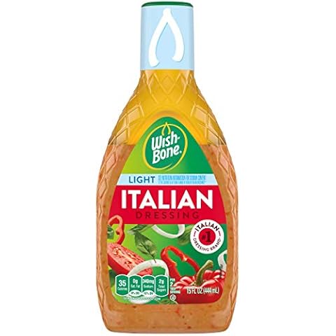 Wish-Bone Salad Dressing, Light Italian, 15 oz Cover