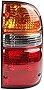 Dasbecan Right Passenger Side Tail Light Lamp W/ Halogen Bulb Compatible with Toyota Tacoma 2001 2002 2003 2004 Replaces 8155004060 TO2801139