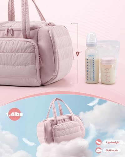 Marscamd Quilted Breast Pump Bag