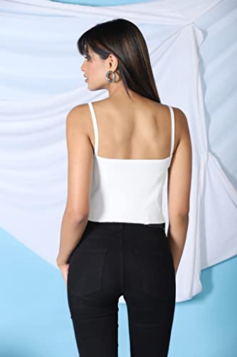 Image of GRECIILOOKS Women's Fashion Tops - Crop Tops, Loose Fit Oversized Shirts & Stylish Korean Tank Tops for Summer Wear
