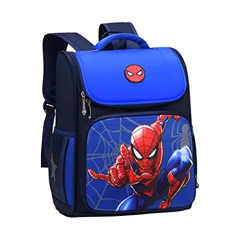 Lovexy Captain America Backpack, Superhero bag, Primary school students' schoolbag cartoon grade 1-6 schoolbag boy's backpack,The Avengers Gifts for Boys Girls and Teenagers Cover