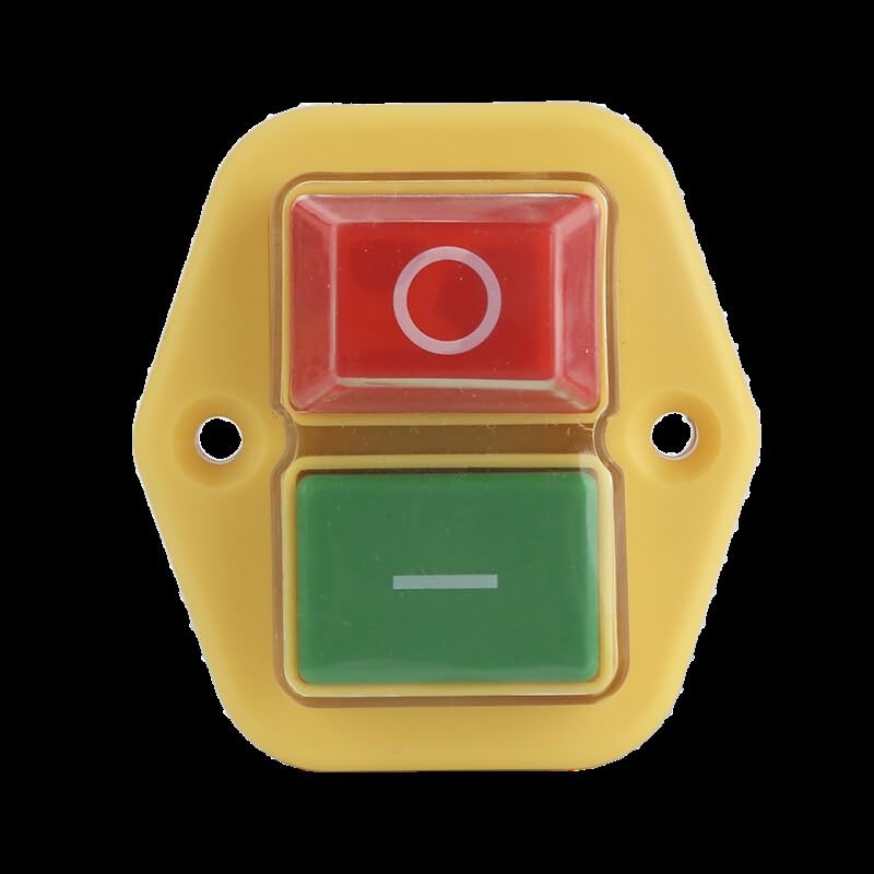 Electromagnetic Switch YH02-A Diamond-Shaped AC220V 16A Electromagnetic Start Button Machine Tool Accessories 4PIN 5PIN(YH02-A Diamond,4PIN)