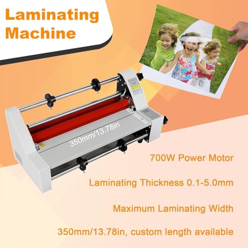 Laminator cyfrowy z wałkami na gorąco i na zimno, regulowana powłoka do użytku w domu, biurze i szkole