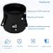 Bittwee 20L 5 Gallon Car Collapsible Bucket with Handle, Outdoor Vehicle Washing Water Folding Container, Leakproof Portable Automotive Wash Basin, Universal for SUV RV Truck (Black)