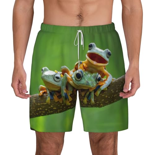 Short de bain grenouilles homme pour le surf et la plage en été