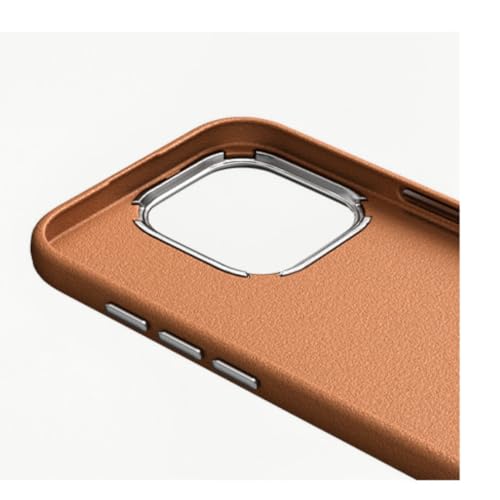 Coque pour iPhone 16 Pro Max avec support magnétique solide et châssis métal noir - 5