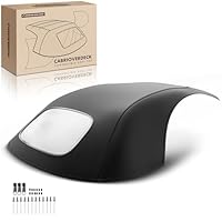 Frankberg Cabrioverdeck Softtop Verdeckbezug Schwarz Kompatibel mit New Beetle Cabriolet 1Y7 1.8L-2.5L 2002-2010 Replace# VW4403V 1005BEE055