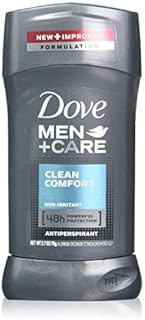 Dove Men+Care Antiperspirant Deodorant Stick Clean Comfort 2.7 oz