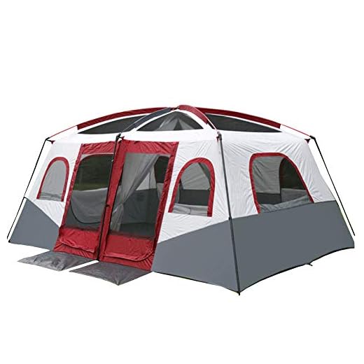 Tienda De Campaña Familiar 8-10 Personas, Resistente Al Agua, Portátil, Ligera, Tienda De Campaña Familiar, Adecuada para Viajes, Acampada, Senderismo