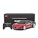 RASTAR Bugatti Toy Car, 1/24 Scale Bugatti Chiron RC Model Car, Red