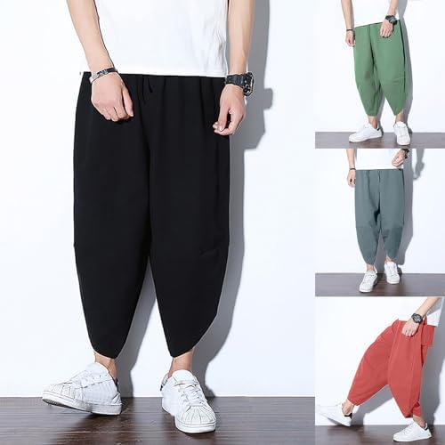 Acheter Pantalon Cargo Pour Femmes, Couleur Unie, Décontracté, Taille