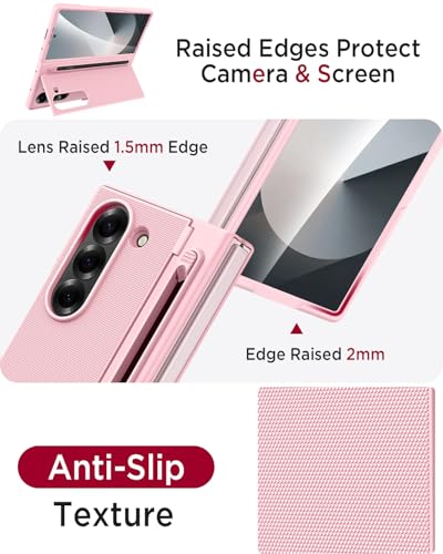 Coque Samsung Z Fold 6 antichoc et robuste avec béquille de support rétractable - 5