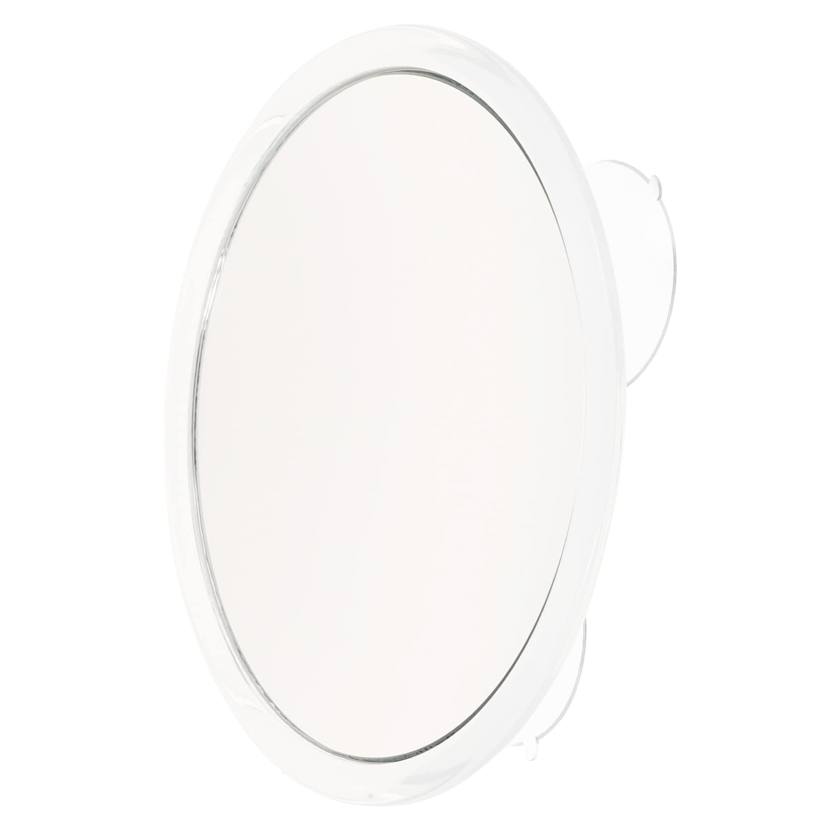 KOHARA Espejo con Ventosa Espejo de Maquillaje Espejo de Aumento 20x Espejo de Aumento Ventosa Ducha baño Espejos Circulares Espejo cosmético Espejo Plateado Redondo Blanco Espejo Peque
