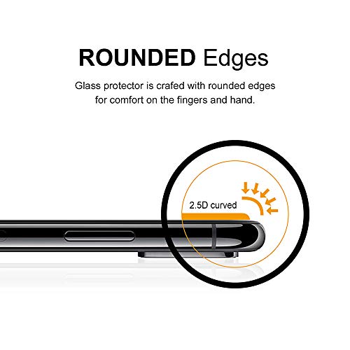 Supershieldz (2 Pack) Designed for iPhone 11 Pro, iPhone Xs & X (5.8 inch) Tempered Glass Screen Protector - Easy Installation Tray, Anti Scratch, Bubble Free
