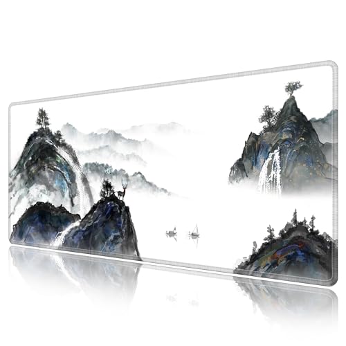 Grand tapis de souris de bureau 90x40 cm gaming tapis de souris XXXL