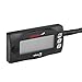 Produktbild Qiilu Mini-in Motorrad digital Air Temperatur & Zeit Uhr & DC 12 V Voltmeter Spannung Meter LED Display
