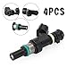 Areyourshop 4PCS Fuel Injectors FBY11H0 FBY1010 16600-1HC0A fit for NISSAN MICRA K13 2010-2016