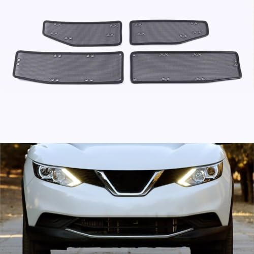 YyQFMA8 pour Nissan Qashqai 2016-2017 Filet de Protection Contre Les Insectes pour Voiture,Accessoires de Protection du condenseur