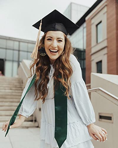 Graduation Earrings For Women Girls Handmade Beaded 2023 Graduation Cap Earrings Statement Graduation Hat Drop Dangle Earrings High School College Graduation Gifts For Her #TOP2