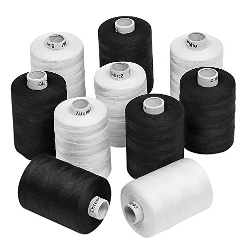 Hilos de coser ThreadNanny 3-PLY poliéster 10 hilos miniatura 1