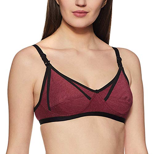 Image of Fabme Women's Cotton Non-Wired Nursing Bra