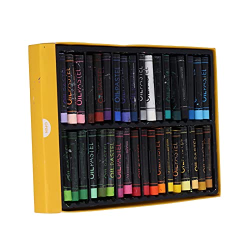 AKLOSIPY Color Oil Pastels - 36 Cilíndricos de Pintura Al óleo para Graffiti, Dibujo y Creatividad Artística (36 colores)