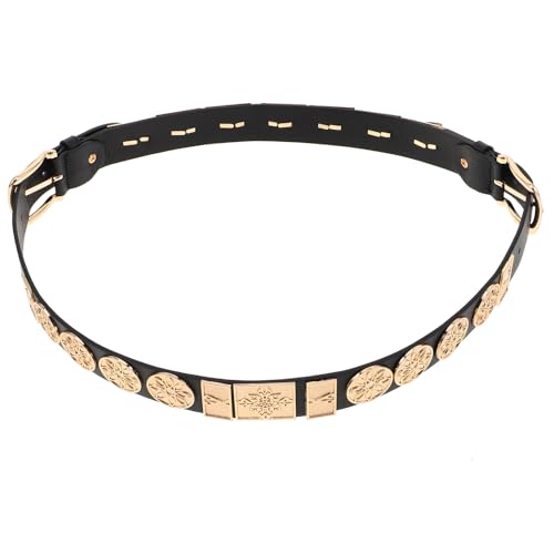 Vintage Belt: Adjustable Double Buckle Waist Belt For Cosplay Theme Parties - Chinese Style Waistband For Dresses Hanfu Renaissance Costumes