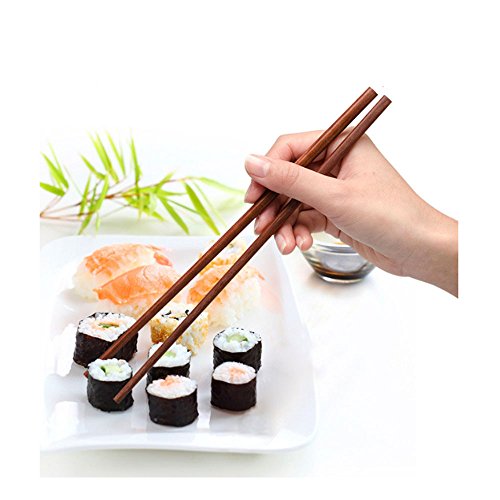 Cangad 木箸1膳セット 軽くて丈夫でな木曽檜箸 中国製 紅檀木　