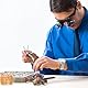 Spitzzange Spitzzange Lang Schmuckzangen Mini Needle Nose Pliers Flachrundzange für Perlen Schmuckherstellung Schmuck Halskette Reparatur