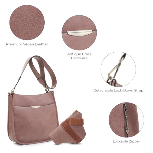 Image of JESSIE & JAMES Ava Concealed Carry Crossbody Bag with Lock and Key
