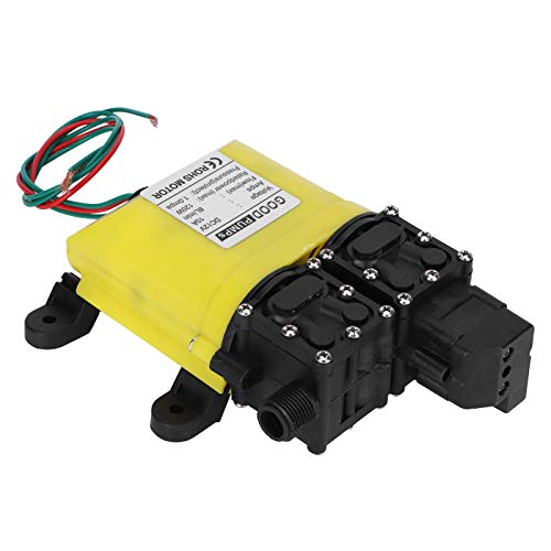 Natudeco 12V 120W Diaphragm Pump 8L Automatic High Pressure Diaphragm Water Pump Automatic Water Injection Pump for Garden Boats RVs