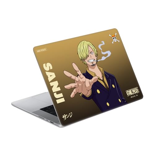 Autocollant Sanji One Piece compatible MacBook Pro 16 A2485 protection vinyle skin graphique