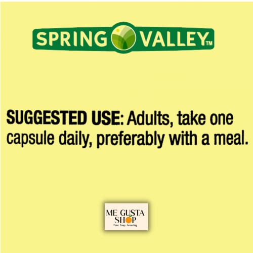 L-Theanine Spring Valley 100 mg 100 Count + Me Gustas Sticker - Thumbnail 3