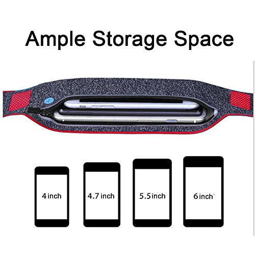 Pochete Impermeável Fitness Caminhada Porta Objetos Celulares Adaptado Para Fones De Ouvido Com Fio