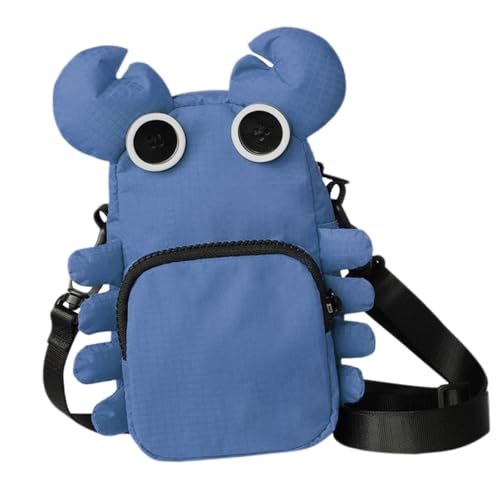 Pochette téléphone élégante forme de crabe aux finitions soignées
