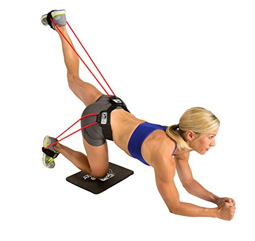 GoFit Glute Blaster Belt Kit - Resistance Workout,one Color,GF-GBB