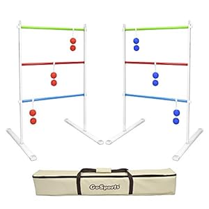 GoSports Premium Metal Ladder Toss Game Set