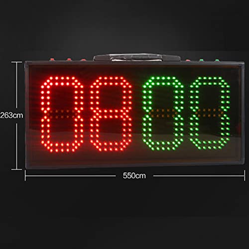 Pizarra LED Sustitución Fútbol Doble Cara 55x26 cm miniatura 3