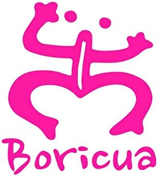 Miniatura 4 de Boricua Coqui Puerto Rico Taino - Calcomanía de vinilo de 5 pulgadas, diseño de rana para automóvil, SUV, camión, calcomanía para automóvil, Boriken