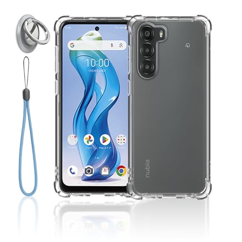 Amazon.co.jp: For Nubia S 5G ケース 全透明 クリア 保護カバー 車載